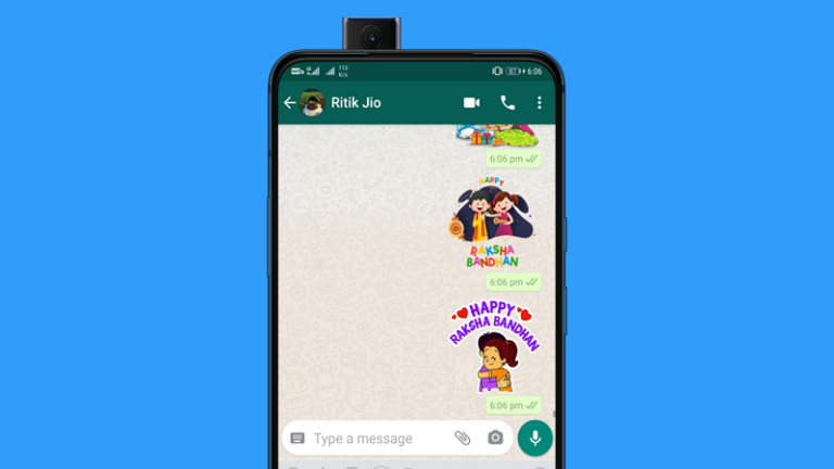 Laden Sie Happy Rakhi Stickers auf WhatsApp für Android und iOS herunter und senden Sie sie