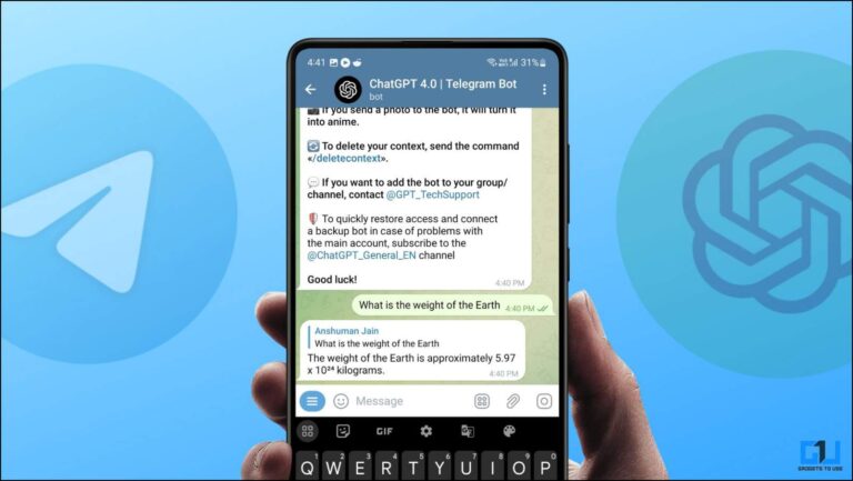 5 Möglichkeiten, ChatGPT im Telegramm zu verwenden